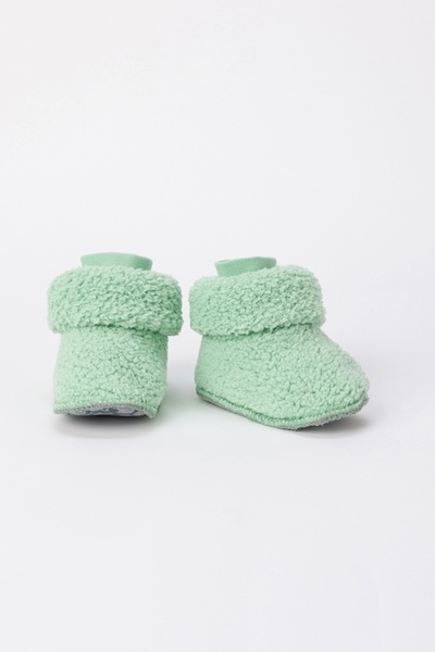 Woody Velsoft Booties-Boo - 719-Mint Green