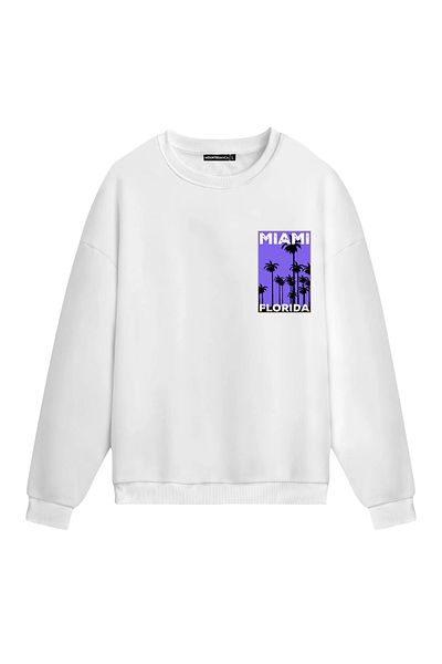 Mounte Bianca Unisex Miami II - Κανονικό φούτερ