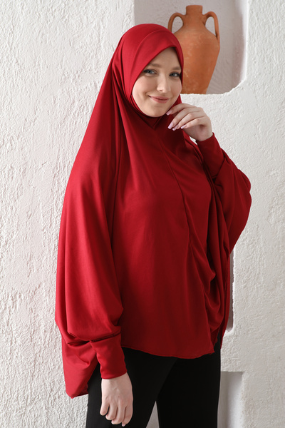 Kutay Collection Tekli Namaz Elbisesi Üstü Pratik Giyim