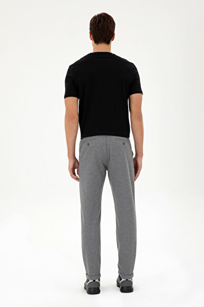 U.S. Polo Assn. Men's Light Gray Canvas Pants 50297846 -Vr001