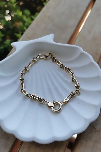 Utku Kuyumculuk 14 AYAR ATAÇ ARASI TOPLU TASARIM ALTIN BİLEKLİK