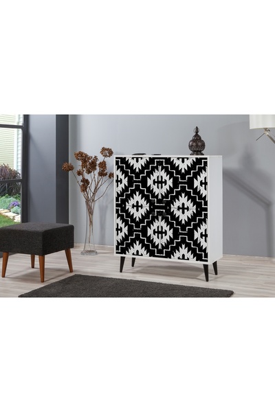 Vivense MULTİKABİN SWAN DOLAP AHŞAP LAKE AYAK