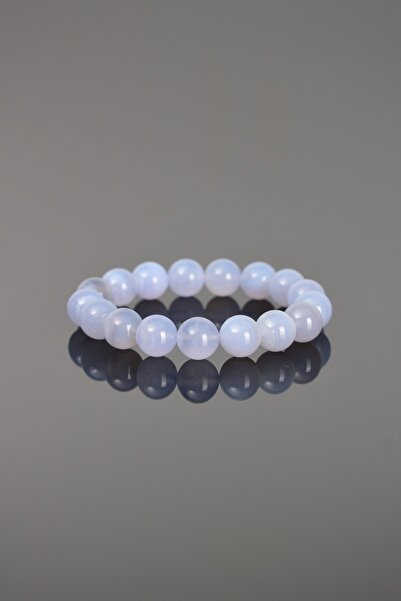 Safnaturel سوار من حجر العقيق الطبيعي 10 ملم