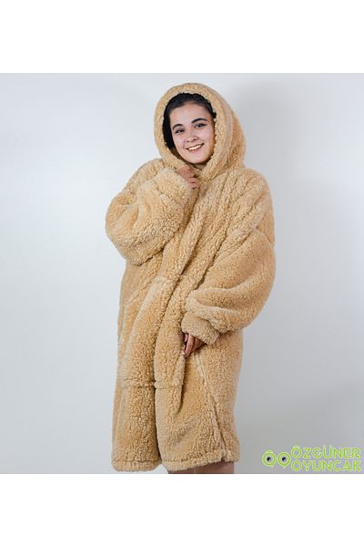 Pababo Welsoft Plush Fleece Wearable Blanket Pajamas
