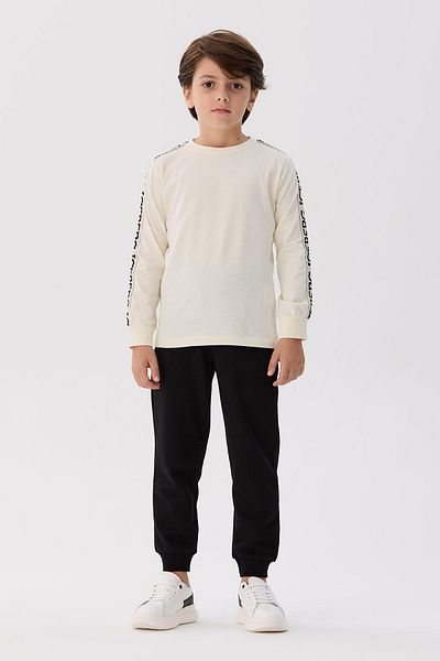 Iceberg Μπλουζάκι Bg Store Boy Off-White