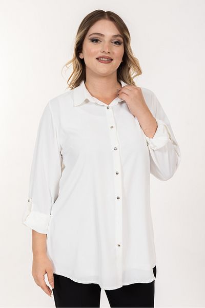 LİM Lim Large Size Printed Shirt