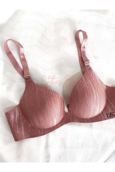 F.K Laser Cut Padded Push up Bra