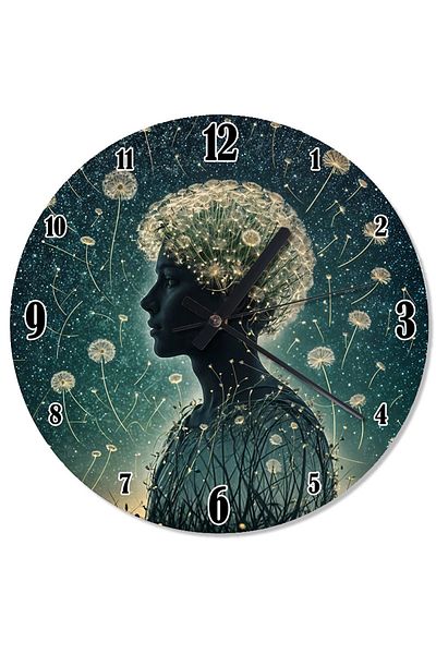 ekart Thought Garden Flowing Wall Clock