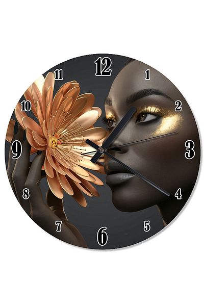 ekart Flower Eyes Analog Wall Clock