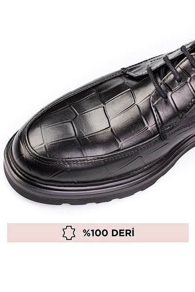 depderi Piele autentică, foarte elegantă, talpă Eva, design special, model crocodil, pantofi din piele pentru bărbați
