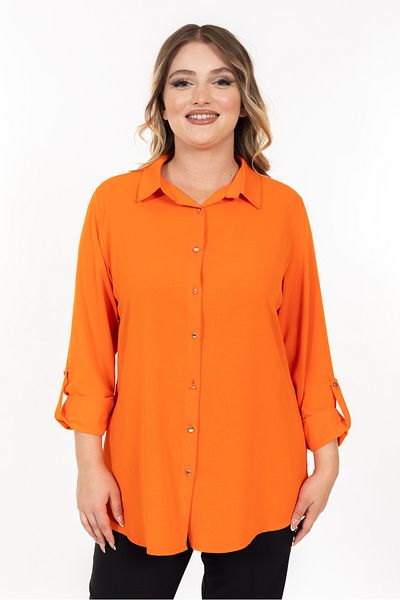 LİM Lim Large Size Printed Shirt