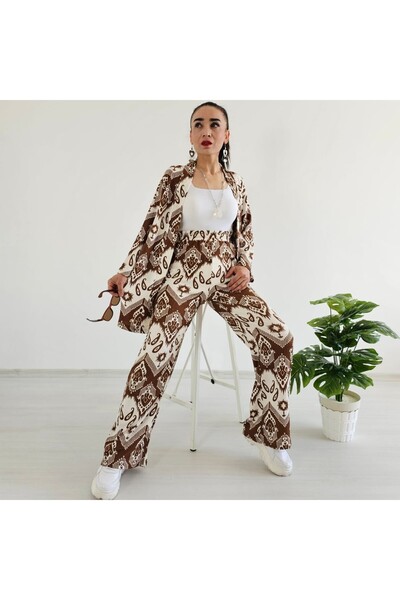 Altı Üstü Butik Set kimono cu modele Trend