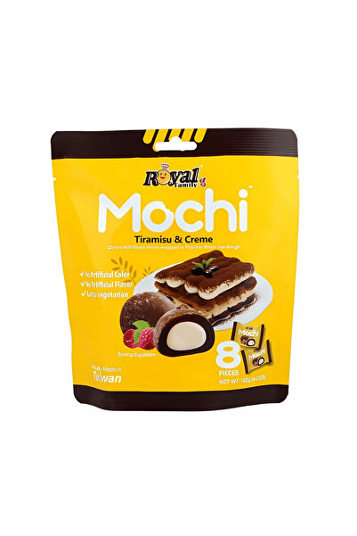 Royal Family Mochii Tiramisu & Creme 120g