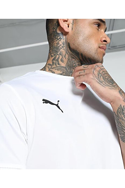 Puma Ανδρικό μπλουζάκι Teamliga για καθημερινή χρήση και προπόνηση Άνετο απλό μπλουζάκι