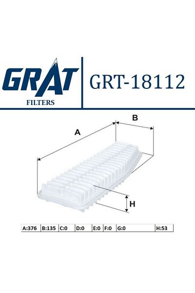 GRAT Air Filter - (Toyota Rav4 00/05)