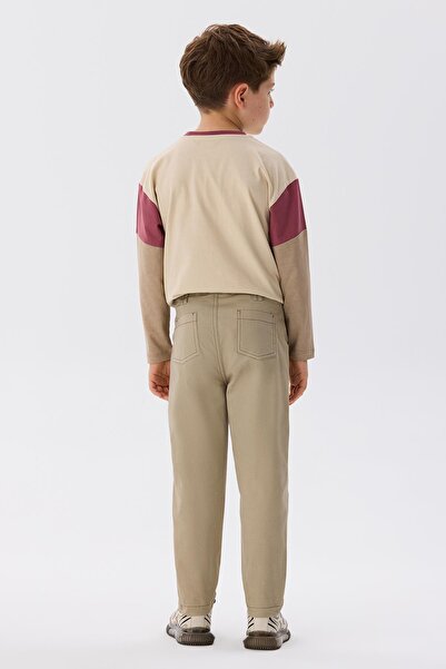 Beverly Hills Polo Club BG Store Erkek Çocuk Ekru Pantolon