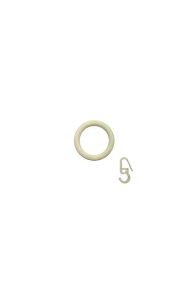 Şahinsoy perde Set de inele și cleme pentru perdele rustic 10ad