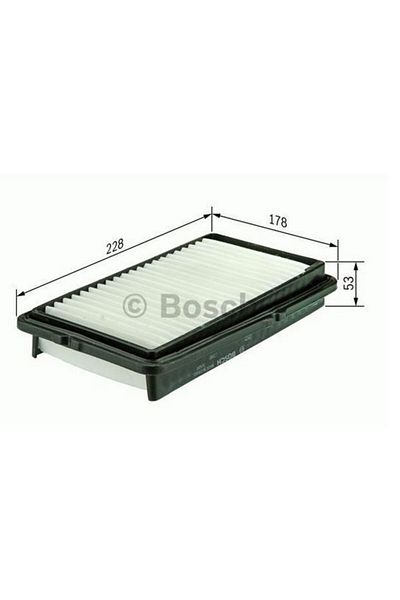 Bosch Suzuki Grand-Vitara 06/11 Filter Air Slide Simple Operation