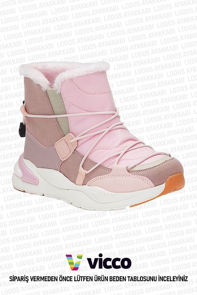 Vicco Pablo Model Shearling Lightweight Girls Powder Snow Boots