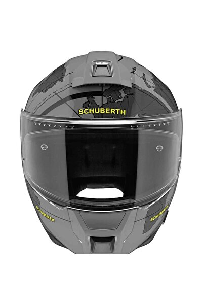 Schuberth C5 Globe Grey Çene Açılır Motosiklet Kaskı