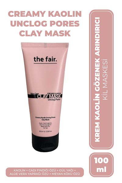 the fair. The Fair. Pore Cleansing Clay Mask 30 ml and Dermal 3 Layer Gold Eye Mask 4 Gr