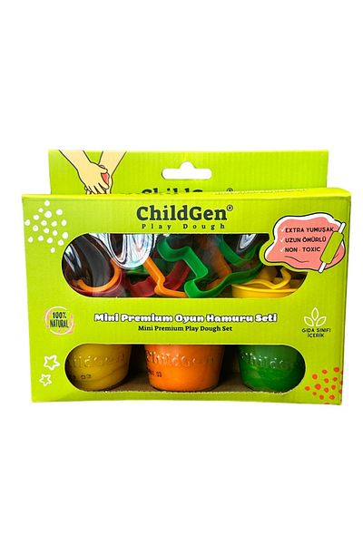 ChildGen Play Dough Mini Premium Natural Play Dough Set