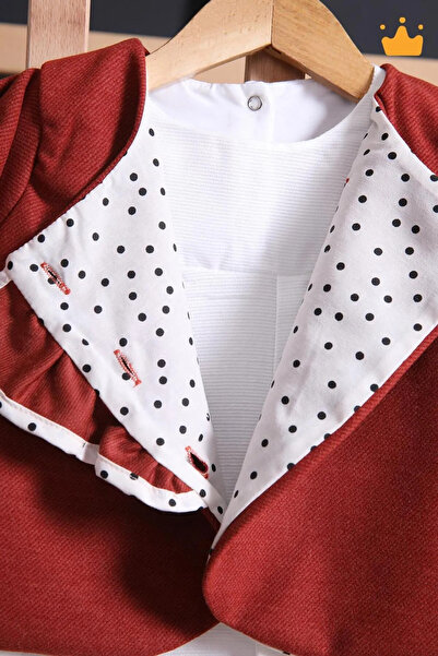 Tiny World Stylish Girl's Jacket Dress 2-Piece Set