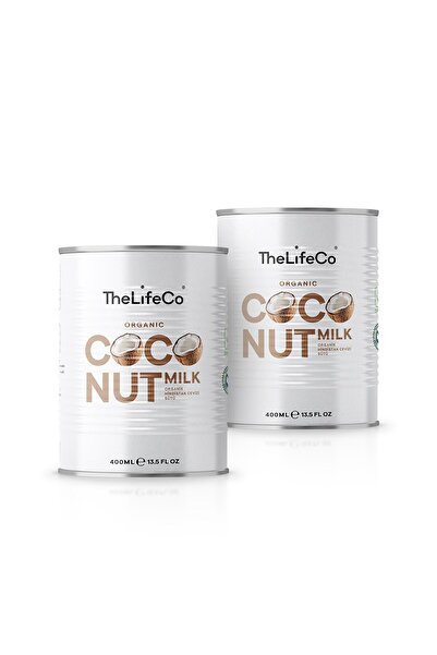 The LifeCo Organik Hindistan Cevizi Sütü 400 ml X 2 Adet