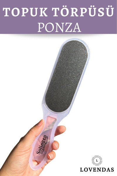 Lovendas Çift Taraflı Topuk Törpüsü -Topuklara Özel Eğimli Taraf - Büyük Boy