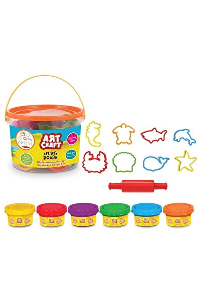 Oyuncakfabrikasi مجموعة صلصال كبيرة مصبوبة من آرت كرافت مكونة من 16 قطعة