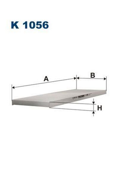 Filtron Filter Cabin (Fiat Ducato/Peugeot Boxer/Citroen Jumper 02-)
