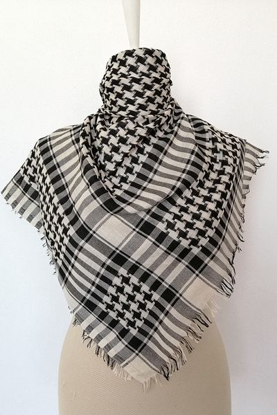 Kaftan Collection Cotton Pushi Posu Kefiye Shawl