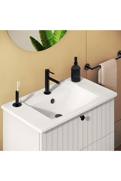 VitrA صنبور حوض أوريجين A4255636wtc، أسود غير لامع
