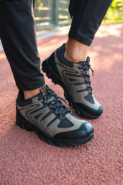 Riccon Sandschwarze Unisex Outdoorschuhe00121650