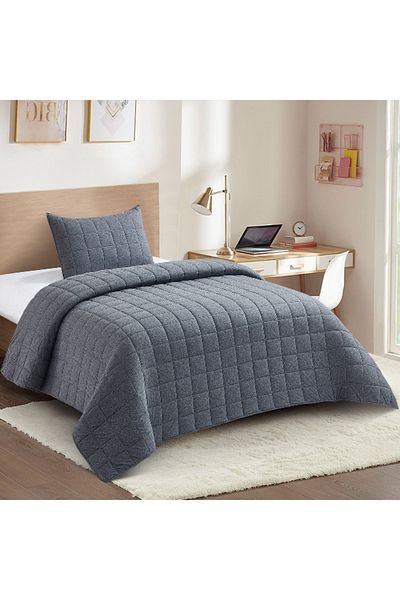 Home Box Knitnook  Jersey 2-Piece Twin Comforter Set - 150x220 cm