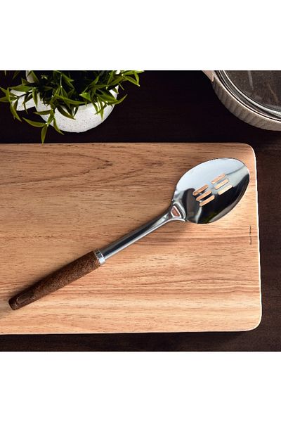 Home Box Eco Grip Slotted Serving Spoon