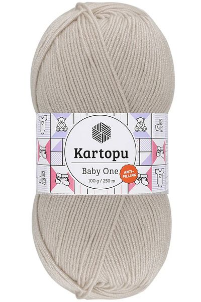 Kartopu Baby One Ανώδυνο Μωρού Μαλλί Ανοιχτό Μπεζ K945 (Νέο Χρώμα)