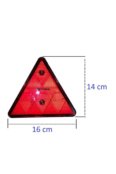 Ctn Small Plastic Triangle Reflector