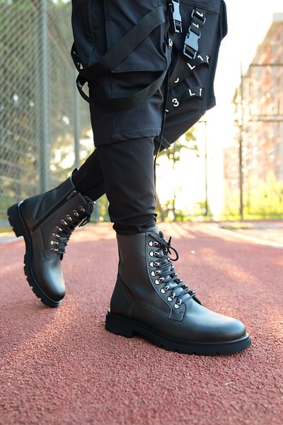 Riccon Smoked Men's Zippered Boots 0012726