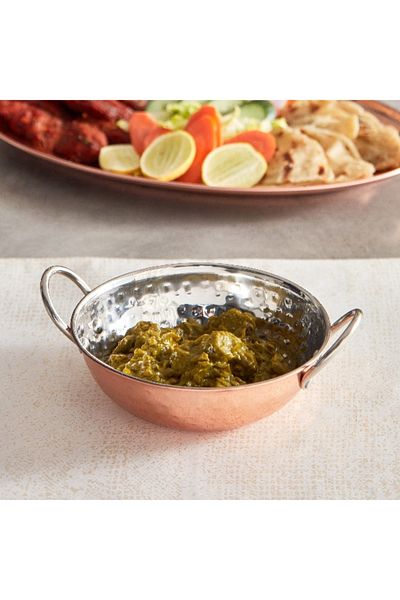Home Box Copper Shine Kadhai - 14 cm