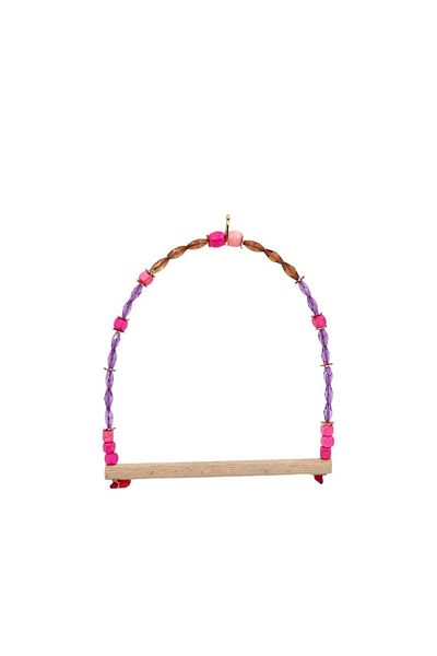 Ans Hanging Budgie - Swing and Perch Set