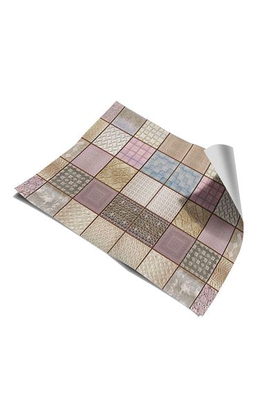 Bigaimaj Acoperire cu folie cu model de piatră - Blaturi de bucătărie, 60cm x 100cm
