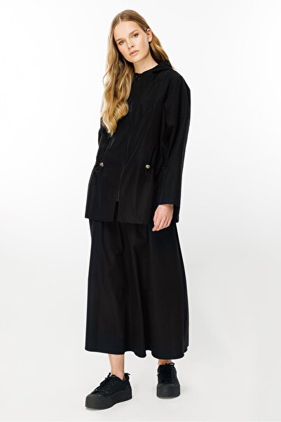 Ghisa Kapüşonlu Takım SİYAH