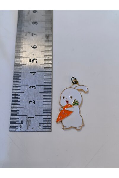 Esey Dizayn Tavşan Havuç Kolye