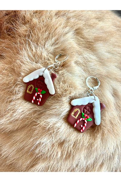 TREND Christmas Candy Themed Christmas Collection - Polymer Earrings