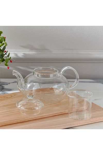 Home Box Sip Savor Glass Teapot Set - 800 ml