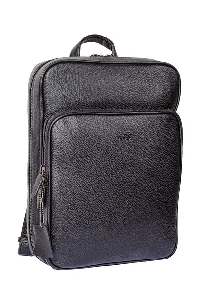 NCS Genuine Leather Backpack - Backpack with Laptop and Tablet Compartments Ncs Jeans 1928