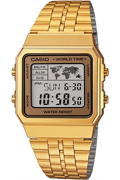 Casio ساعة يد رجالية A500wga-9df