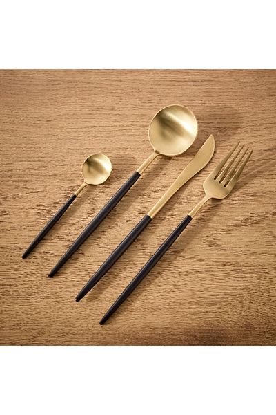 Home Box Emma 16-Piece 18/0 Stainless Steel Cutlery Set