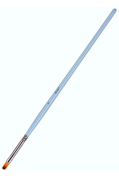 Brons Yağlı Boya Fırçası 200f Kısa Sap No: 0 Askılı Bls. Br-2150 12 Adet